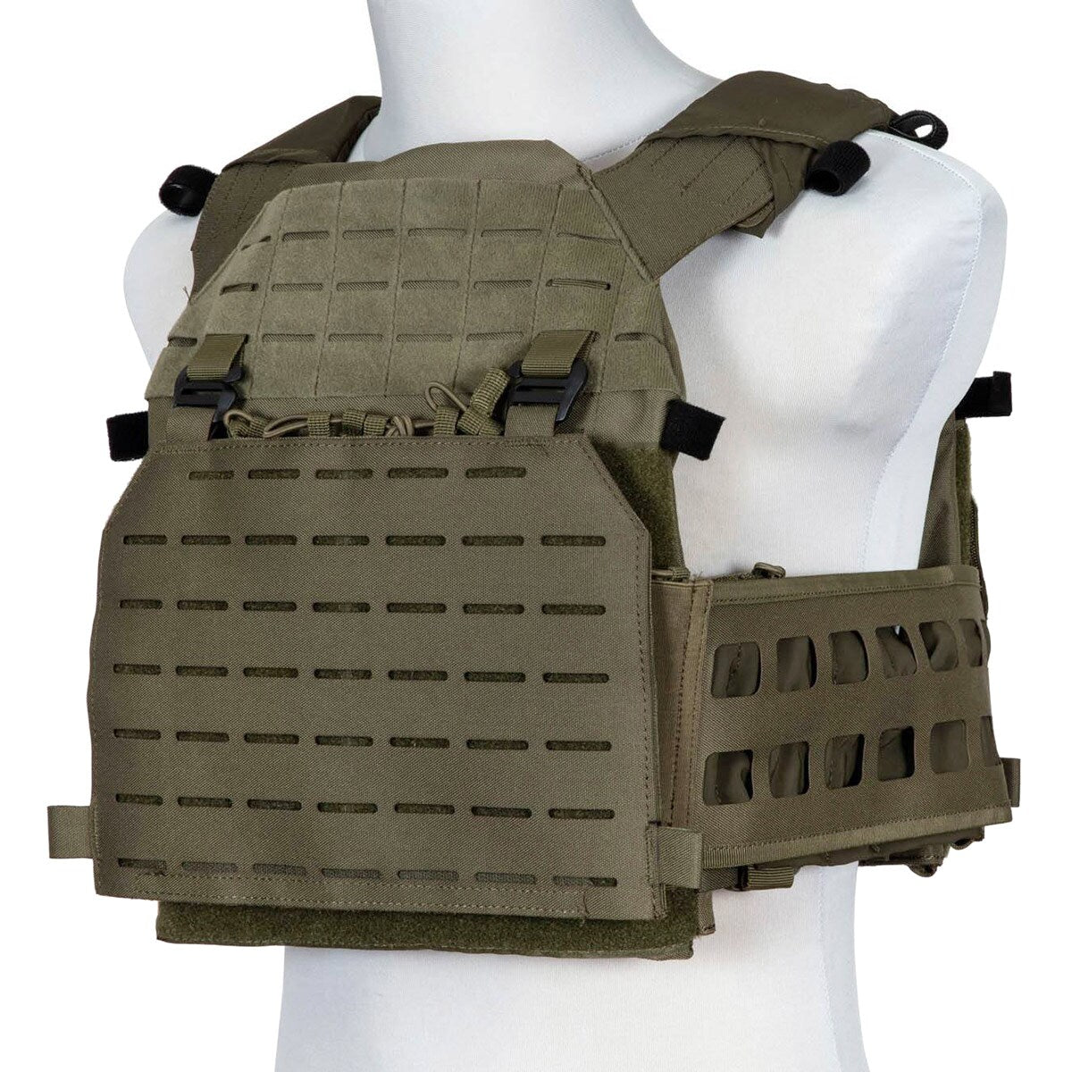 Kamizelka taktyczna GFC Advanced Laser-Cut - oliwkowa