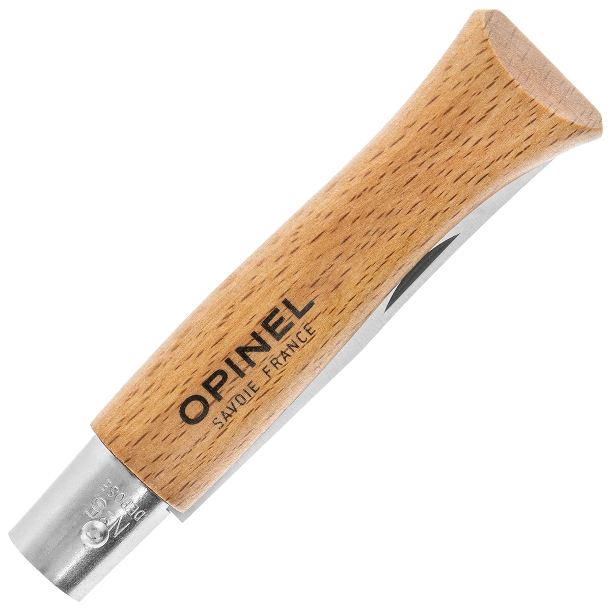 Nóż składany Opinel No.5 Inox Natural