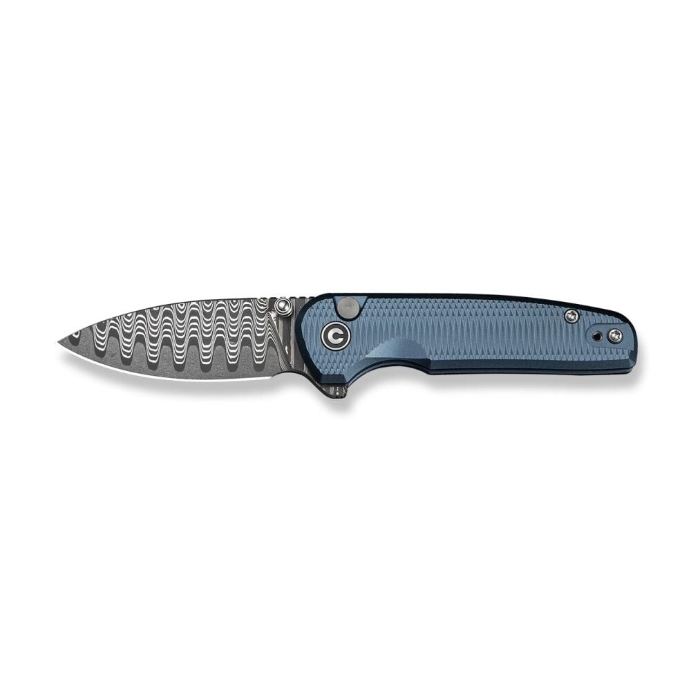 Nóż składany Civivi Mini Shakan Damascus Aluminium - Blue