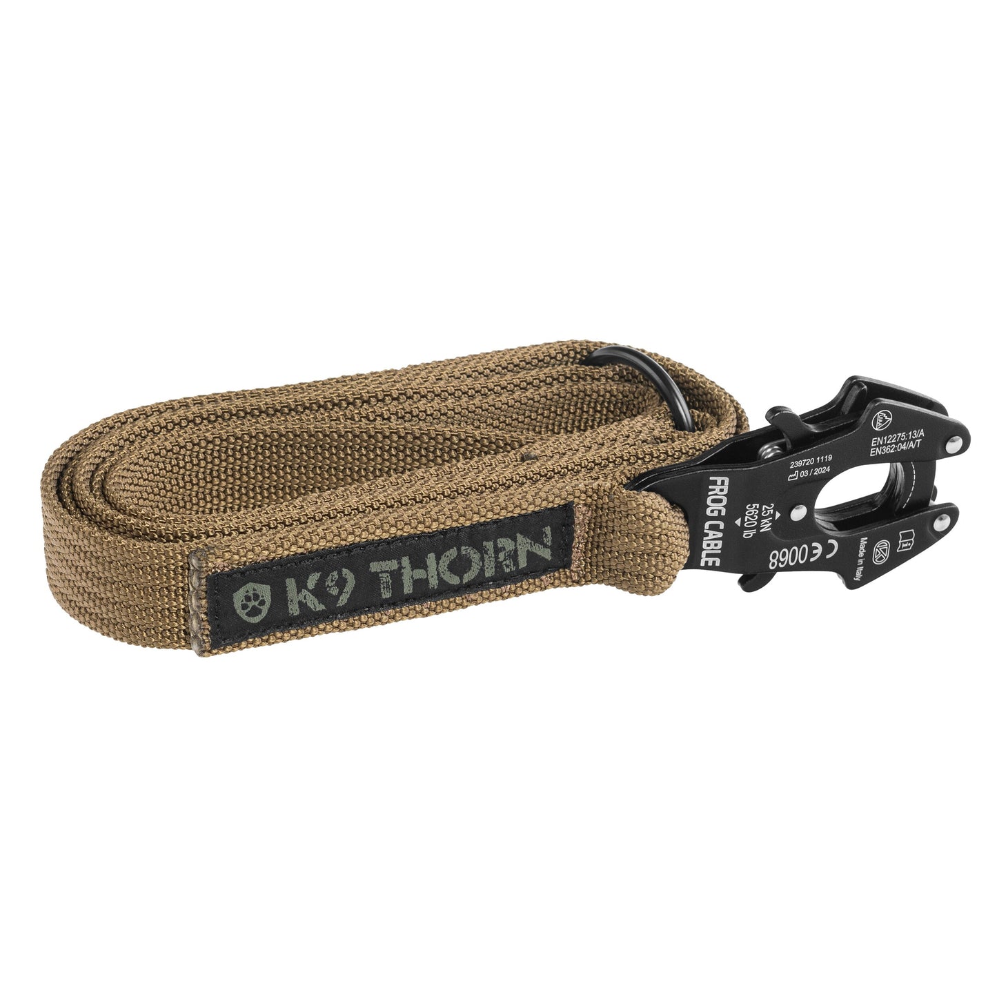 Smycz K9 Thorn Kong Frog Coyote - 100 cm