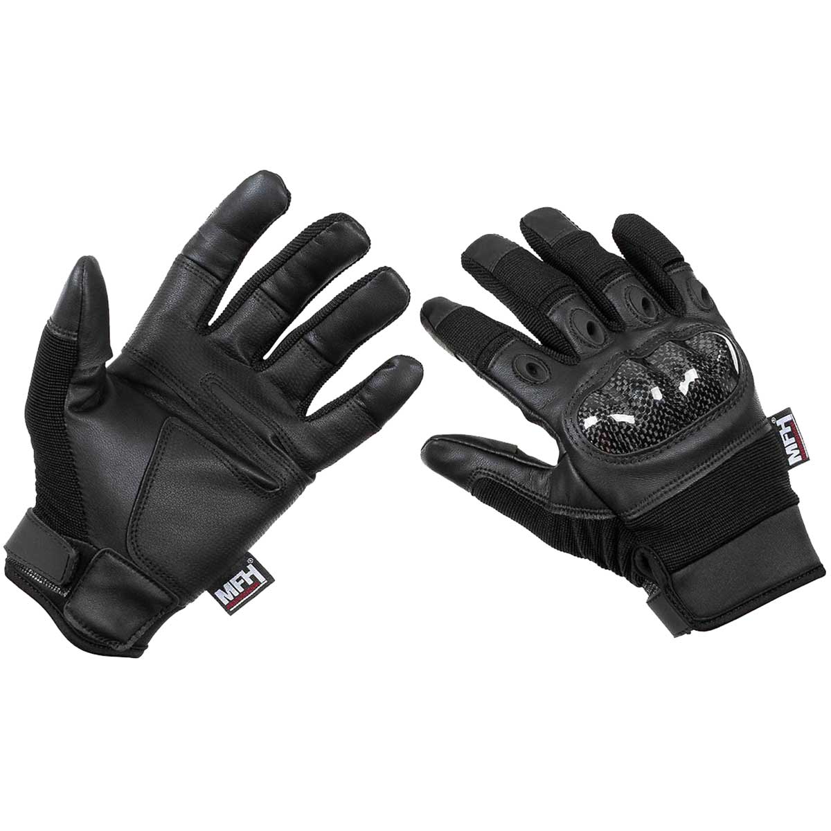 Rękawice MFH Tactical Gloves Mission - Black