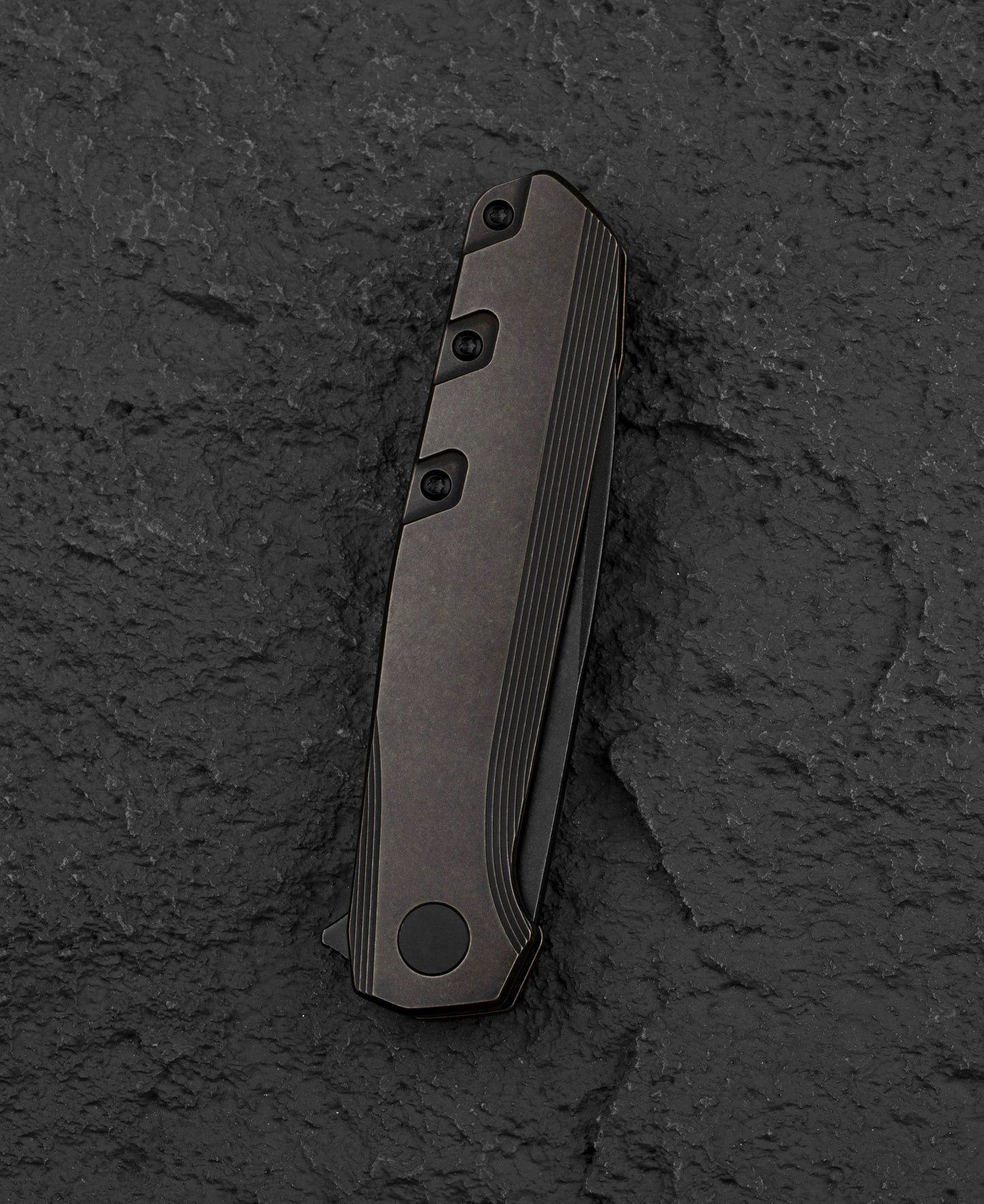 Nóż składany Bestech 9 - Black Stonewash/Black Bronze