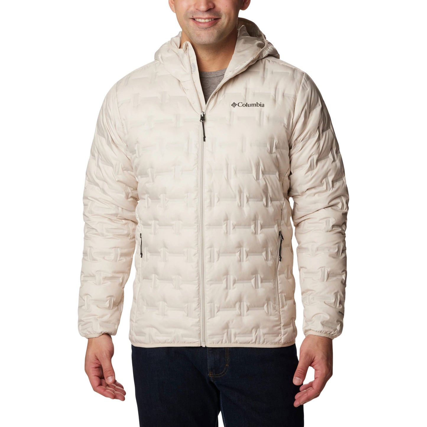 Kurtka Columbia Delta Ridge Down Hooded - Dark Stone