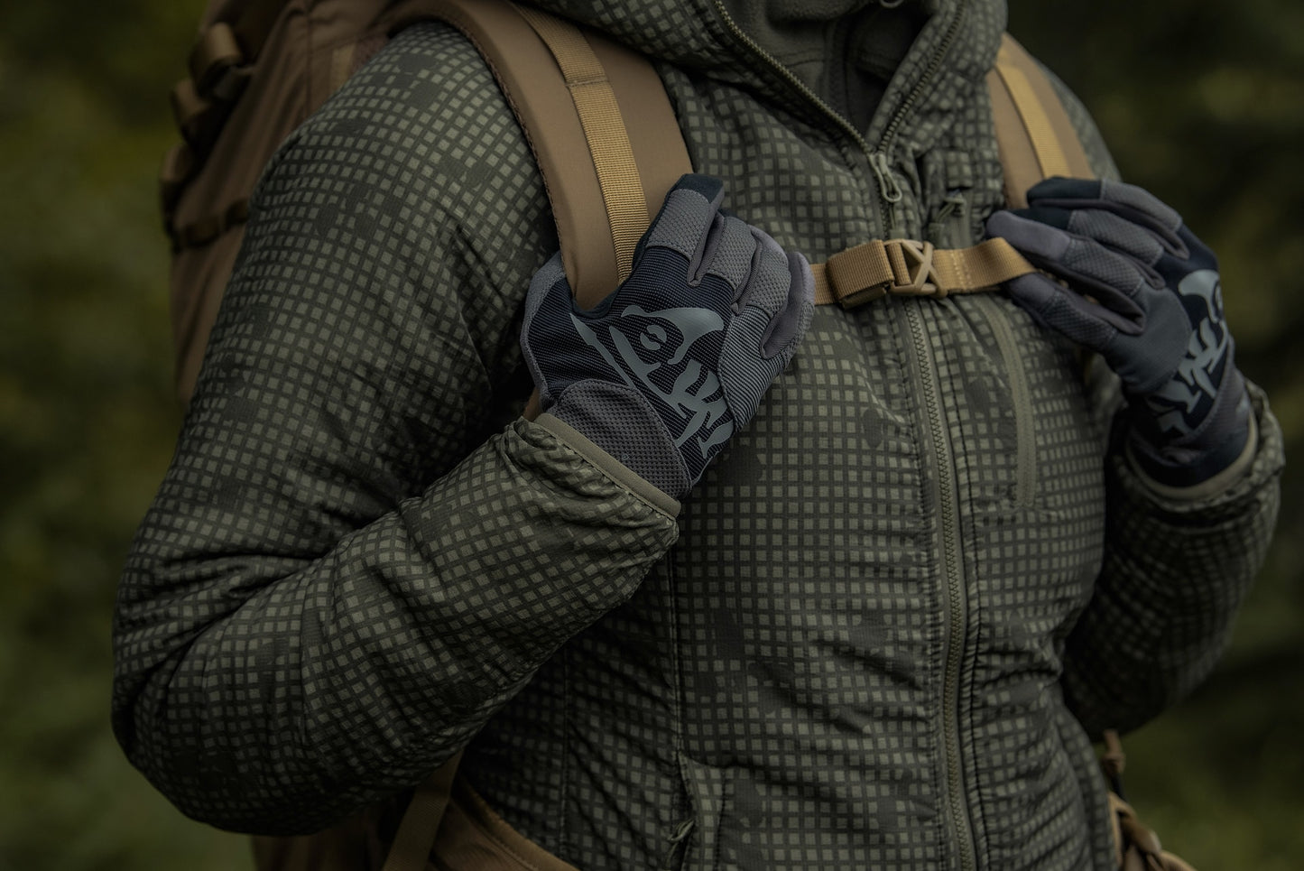 Kurtka damska Helikon Wolfhound Hoodie - Desert Night Camo