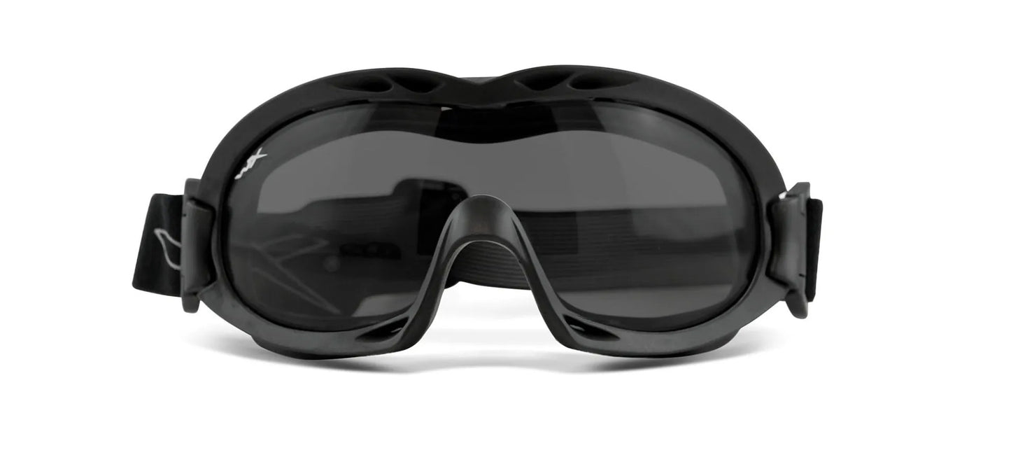Gogle taktyczne Wiley X Nerve Grey/Clear - Matte Black