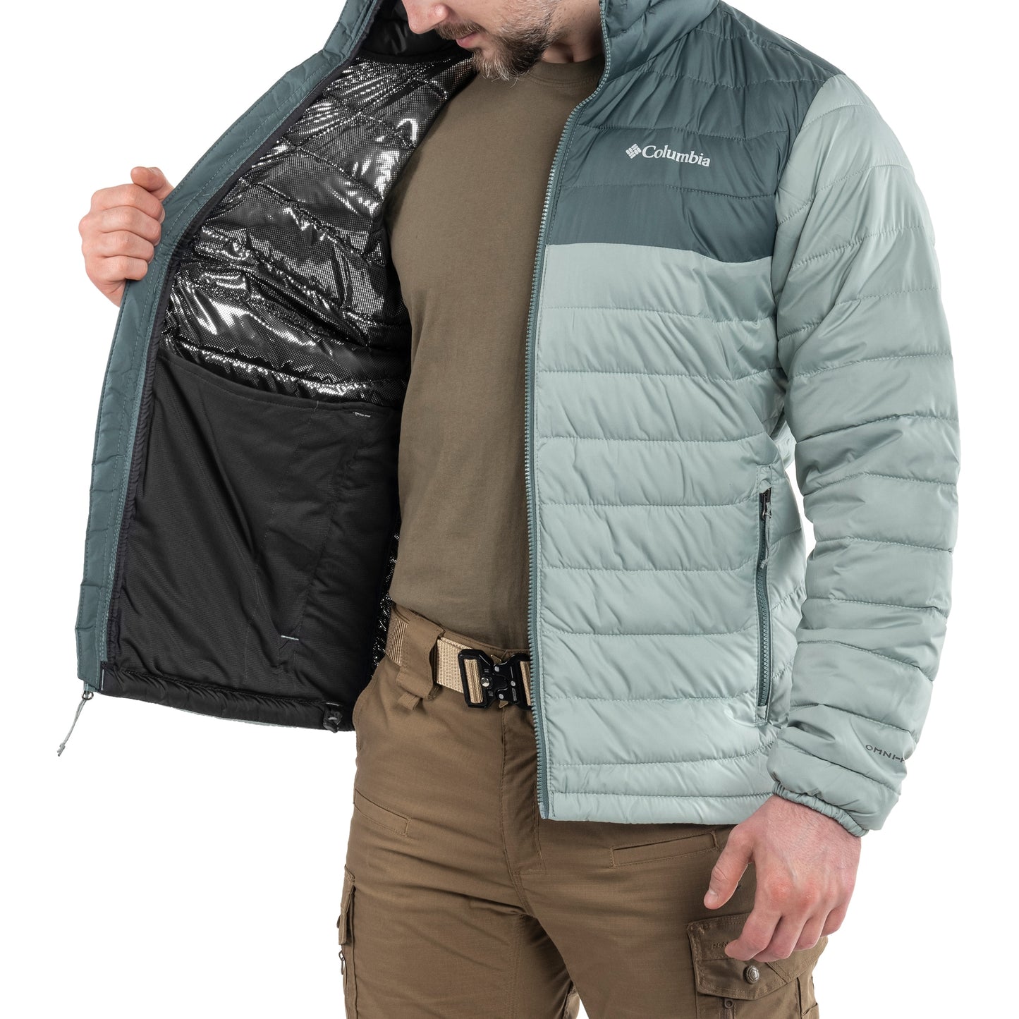 Kurtka Columbia Powder Lite Jacket - Niagara / Metal