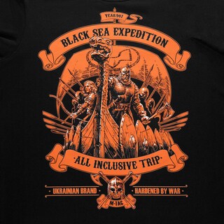 Koszulka T-shirt M-Tac Black Sea Expedition - Black