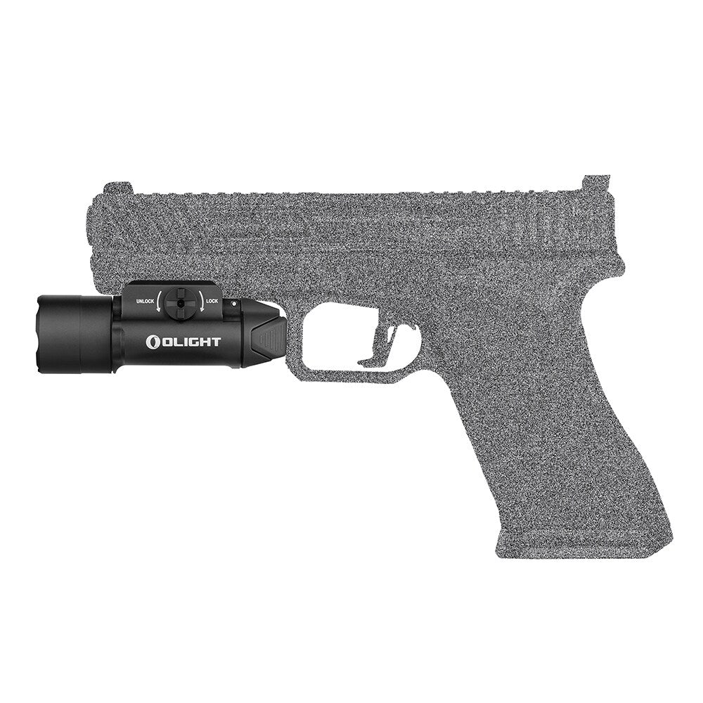 Latarka na broń Olight PL Turbo Valkyrie Black - 800 lumenów