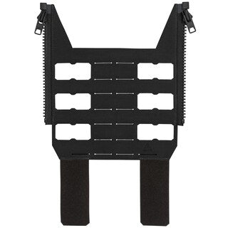 Panel Direct Action Skeletonized Back Panel - Black