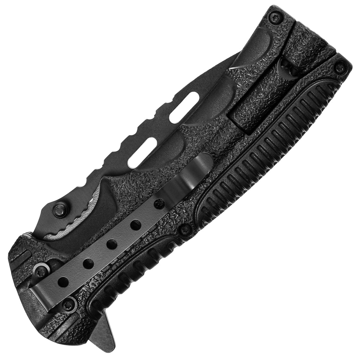 Nóż składany Mil-Tec Paracord z krzesiwem - Camo