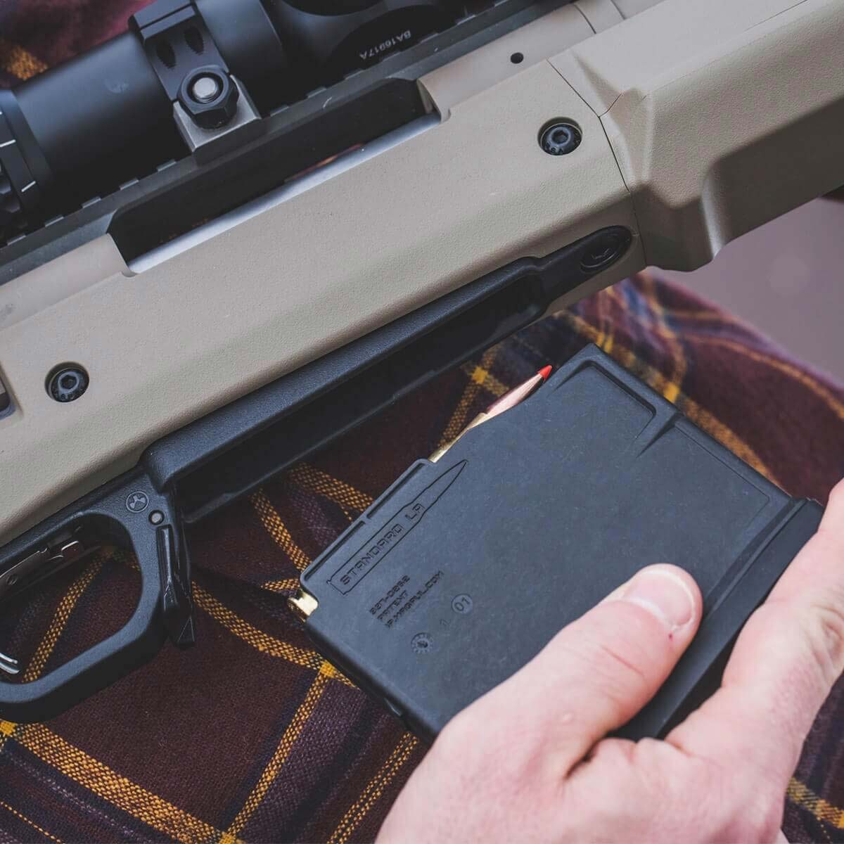 Magazynek Magpul PMAG 5 AC L Standard AICS Long Action kal. .30-06 - Black