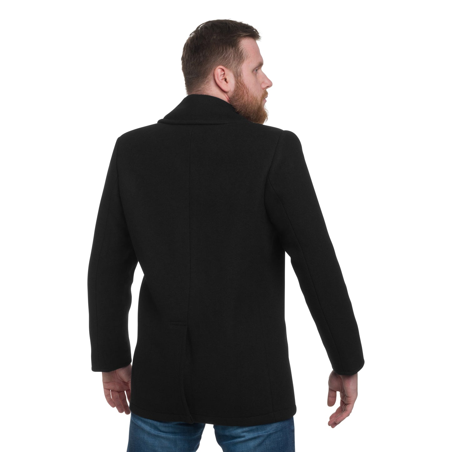 Płaszcz bosmanka Mil-Tec US Navy Peacoat - Black