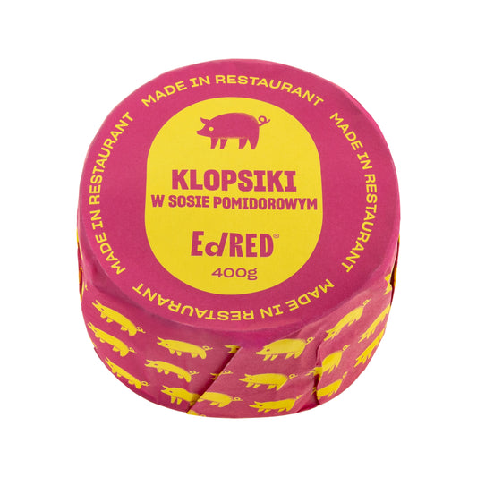 Żywność konserwowana Ed Red - Klopsiki w sosie pomidorowym 400 g