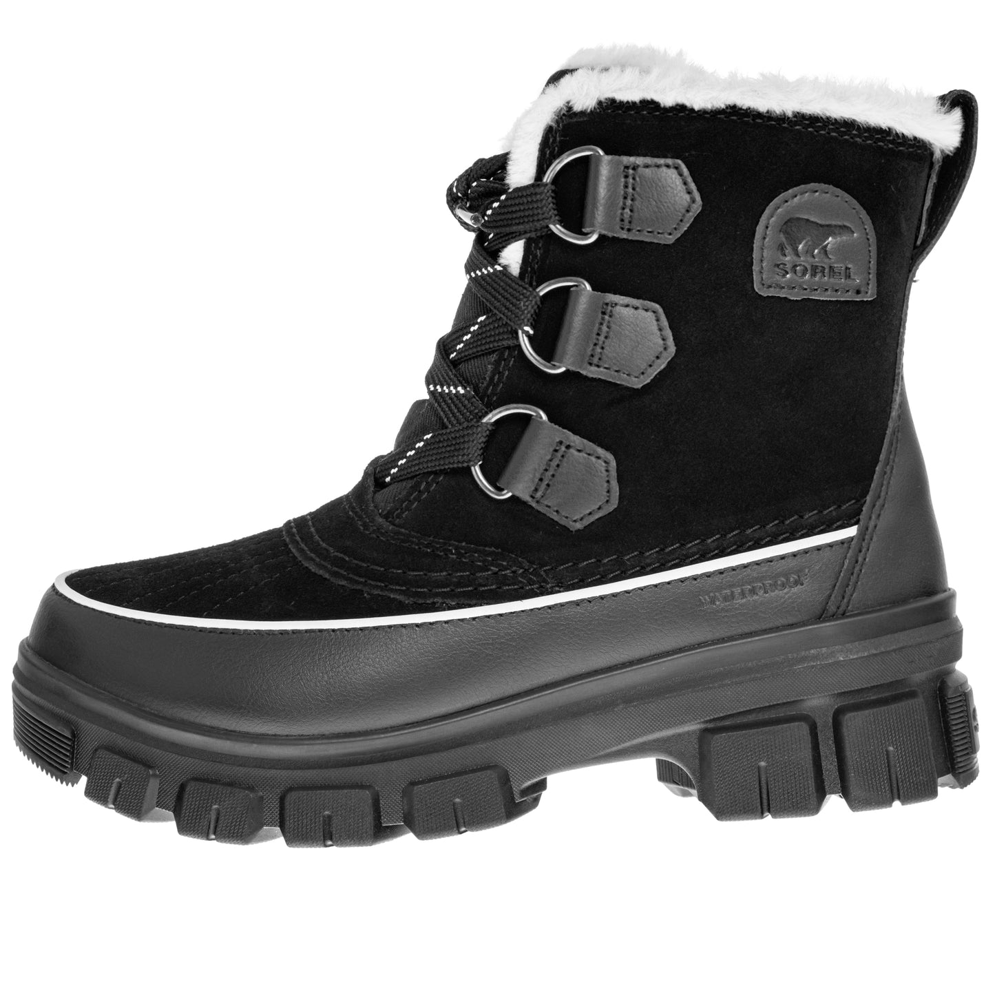 Buty damskie Sorel Torino V WP - Black/Fawn
