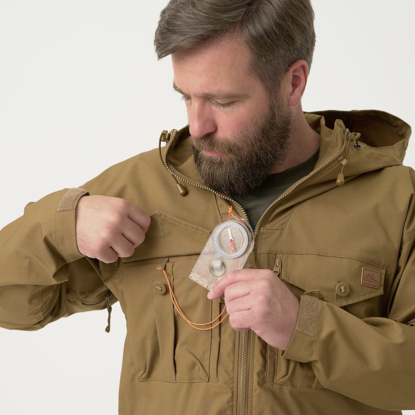 Kurtka Helikon SAS Smock Duracanvas - Coyote