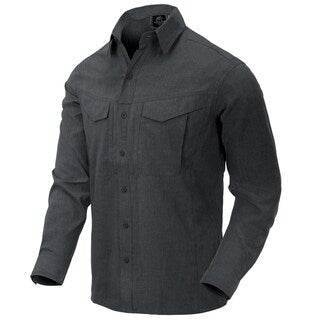 Koszula Helikon Defender Mk2 Gentleman - Black/Grey Melange
