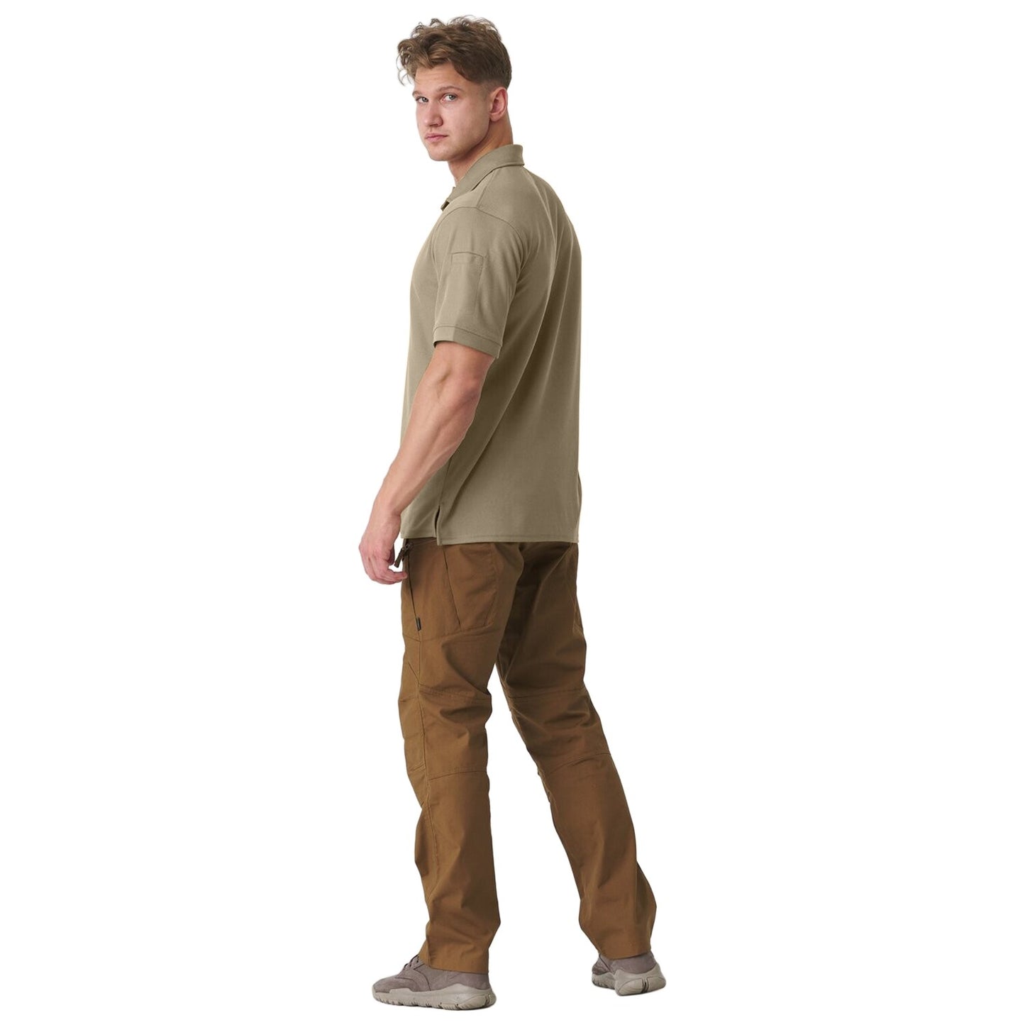 Koszulka termoaktywna Polo Helikon UTL TopCool - Khaki