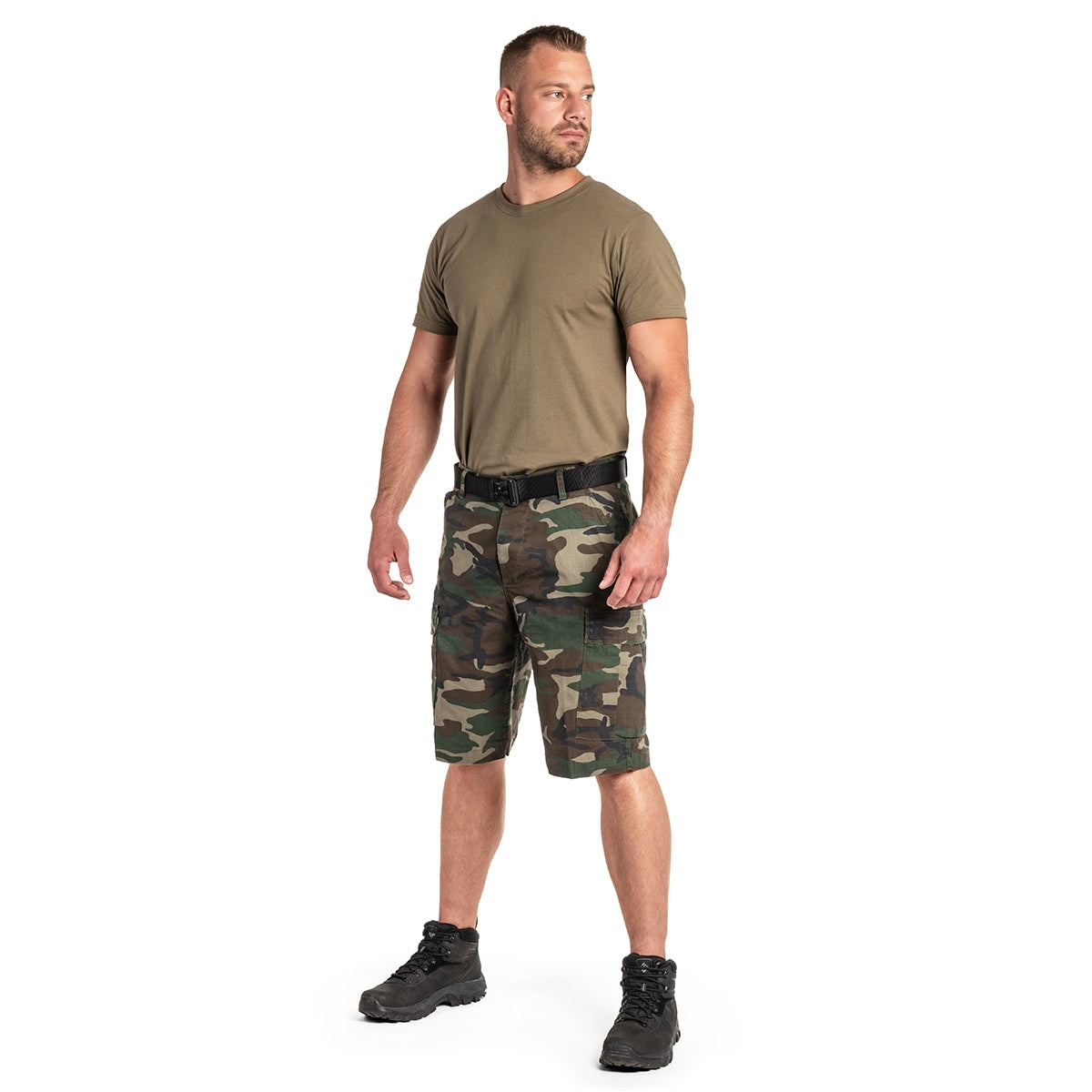 Szorty Brandit BDU Rip-Stop - Woodland