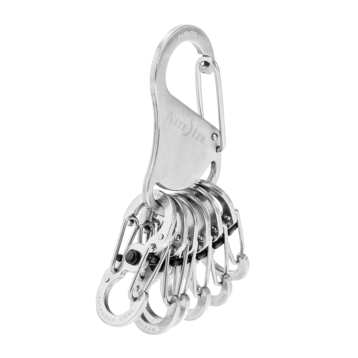 Brelok Nite Ize S-Biner KeyRack Locker Silver KLK-11-R3