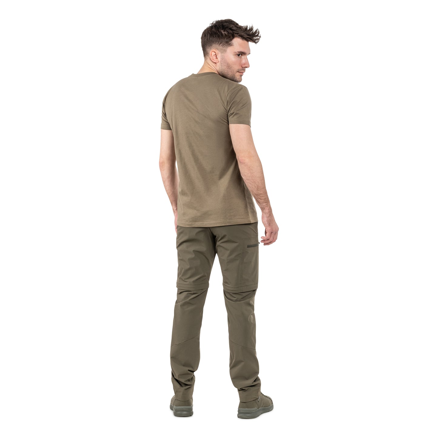 Spodnie trekkingowe 2w1 Viking Rocklyn - Khaki