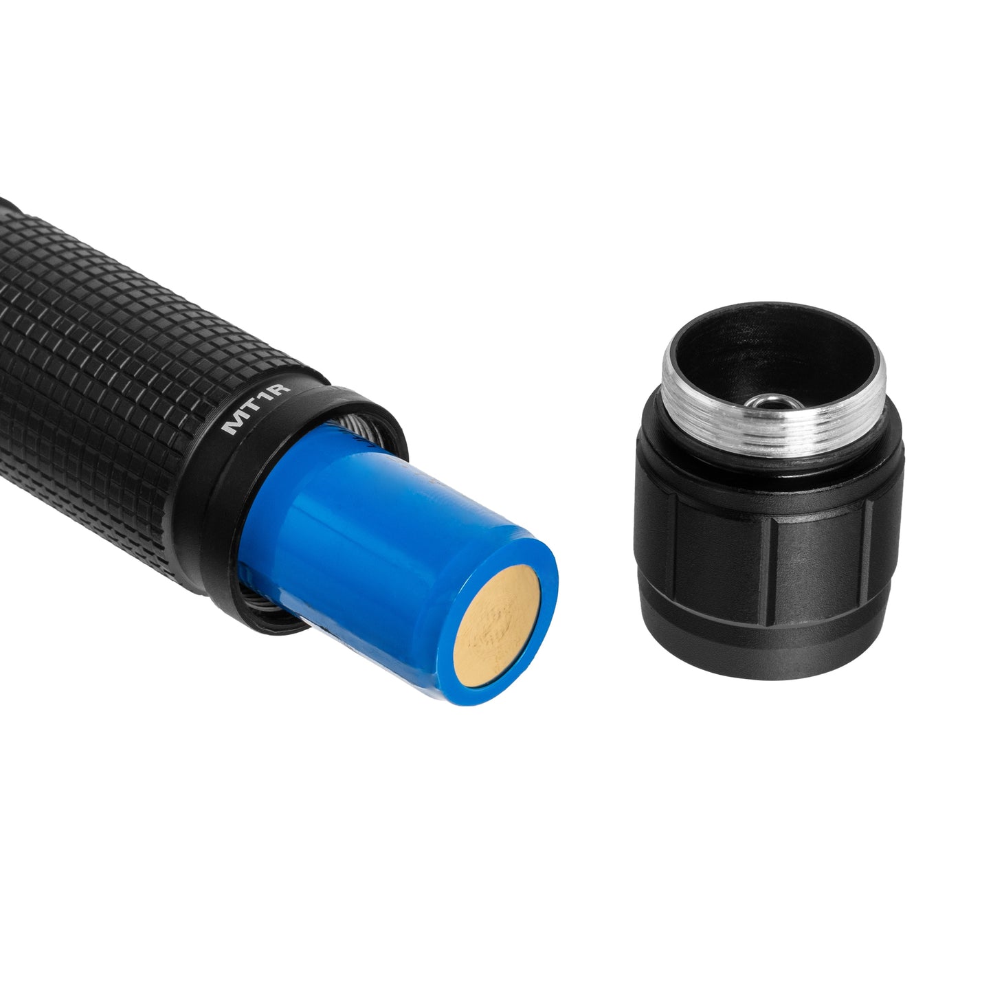 Latarka Mil-Tec Operator MT1R Recharge Black - 500 lumenów