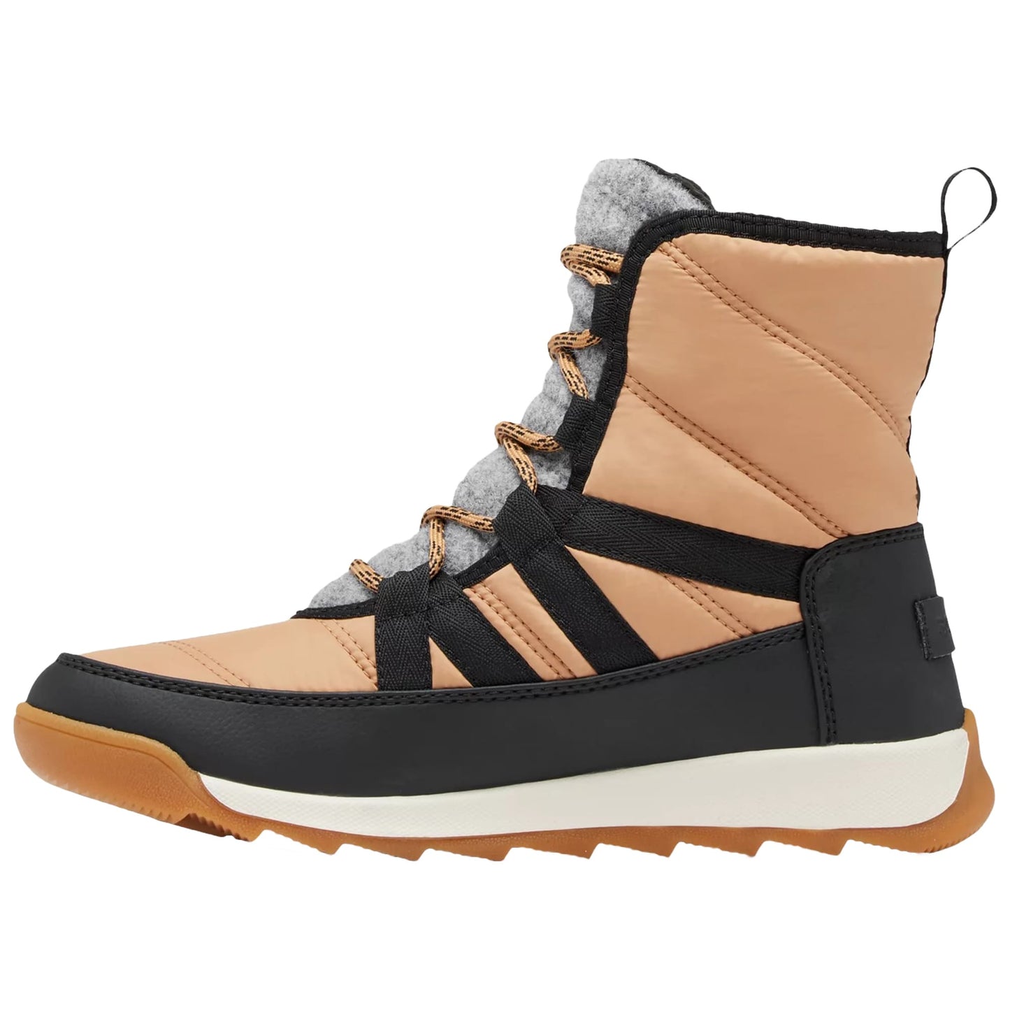 Buty damskie Sorel Whitney II Plus Lace WP - Tawny Buff/Black