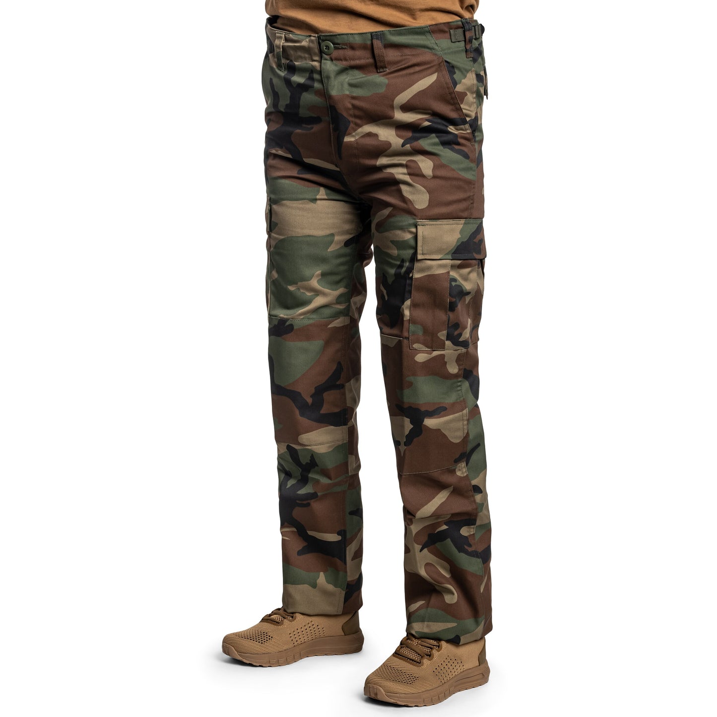 Spodnie dziecięce Mil-Tec BDU Woodland