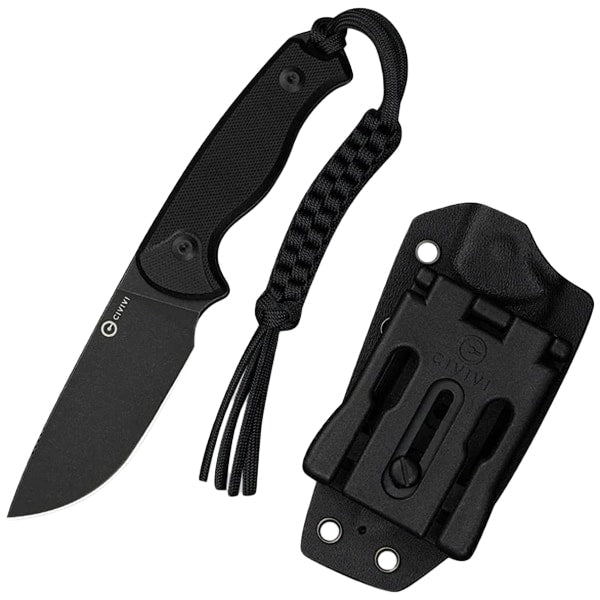 Nóż Civivi Timberbark G10 - Black Stonewashed