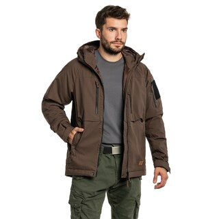 Kurtka Helikon Winter Yukon Duracanvas - Earth Brown