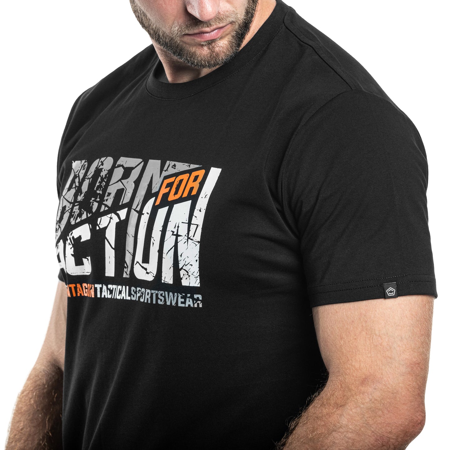 Koszulka T-Shirt Pentagon Ageron "Born For Action" - Black