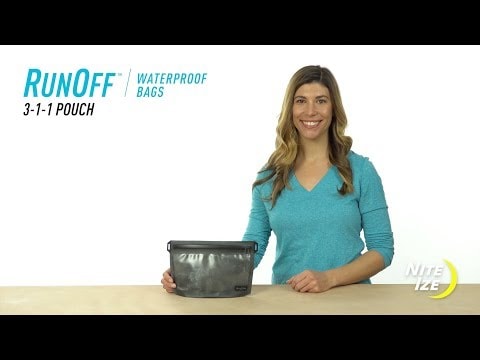 Wodoodporny pokrowiec Nite Ize RunOff 3-1-1 - Grey