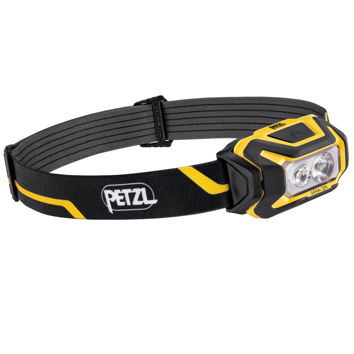 Latarka czołowa Petzl Aria 2R Black/Yellow - 600 lumenów