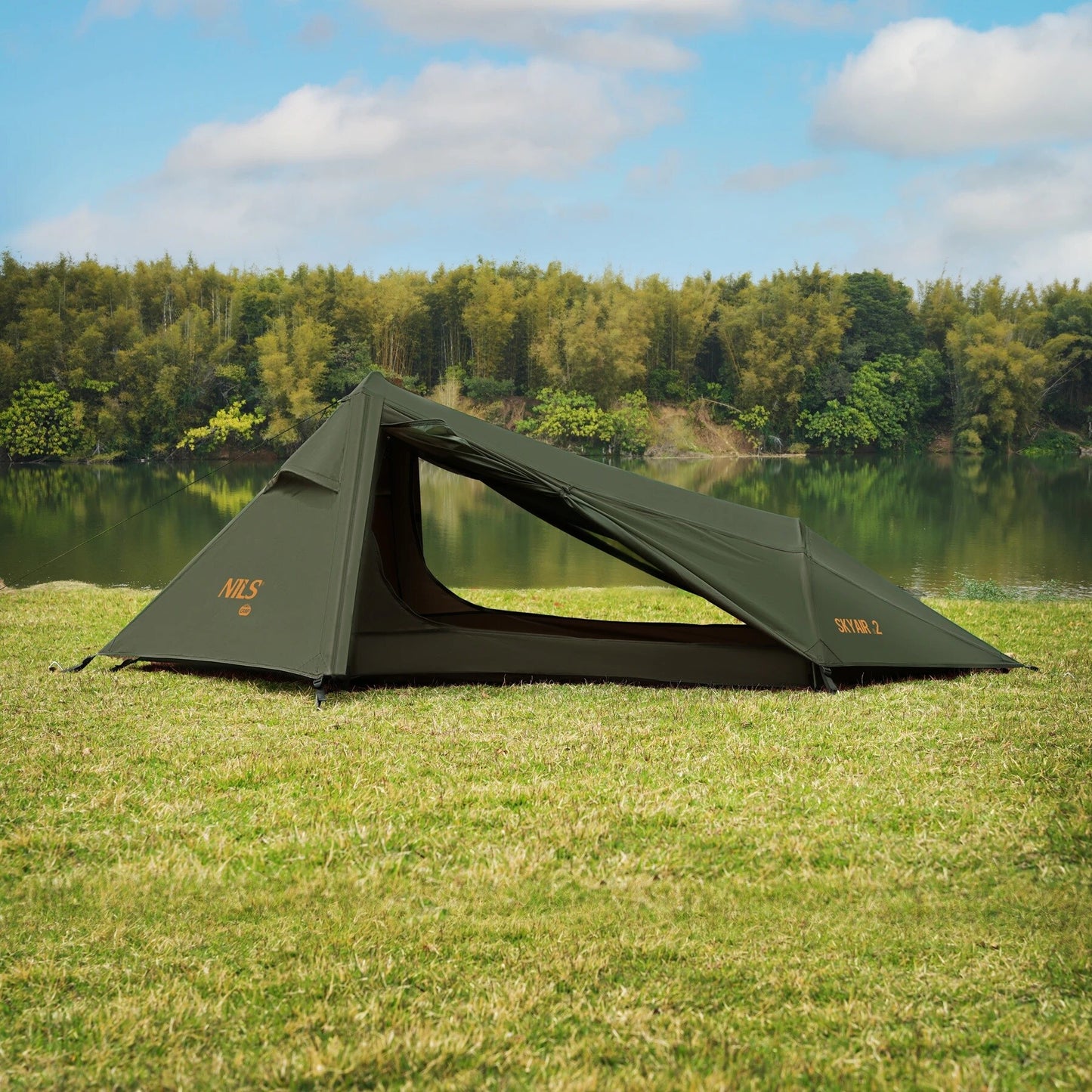 Namiot 2-osobowy Nils Camp NC2502 Ultra Light Skyair 2 - Zielony