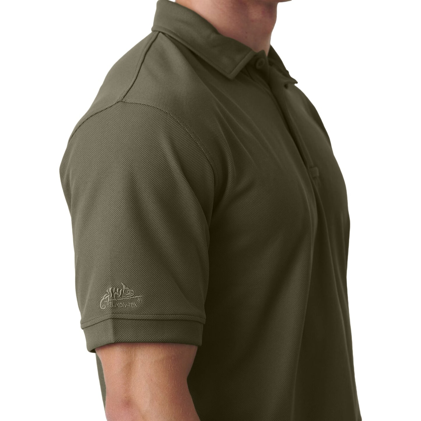 Koszulka termoaktywna Polo Helikon UTL TopCool - Olive Green