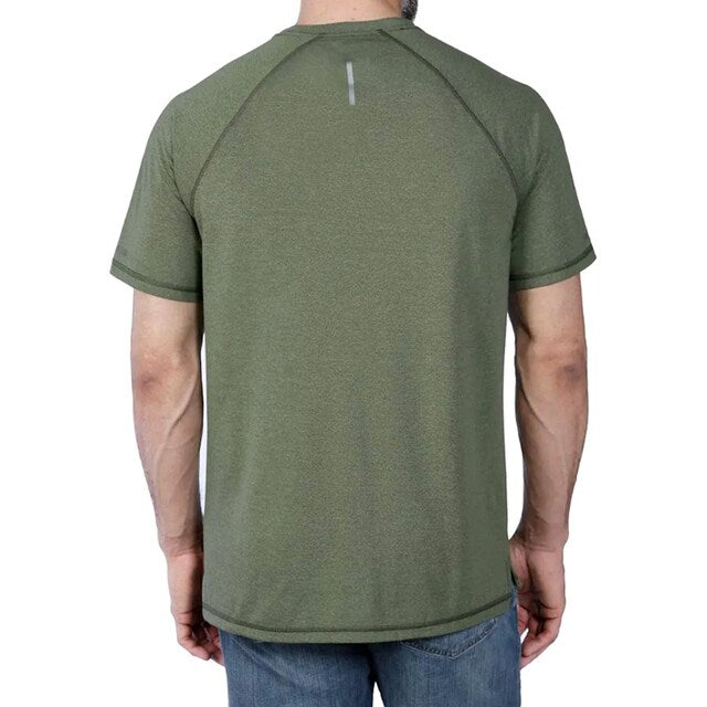 Koszulka T-shirt termoaktywna Carhartt Lightweight Durable - Chive Heather