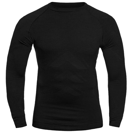 Koszulka termoaktywna FreeNord NordTrek Merino Tech Long Sleeve - Black
