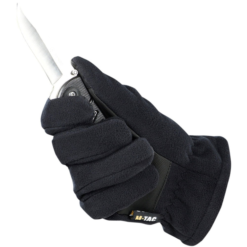 Rękawice M-Tac Winter Fleece Thinsulate - Dark Navy Blue