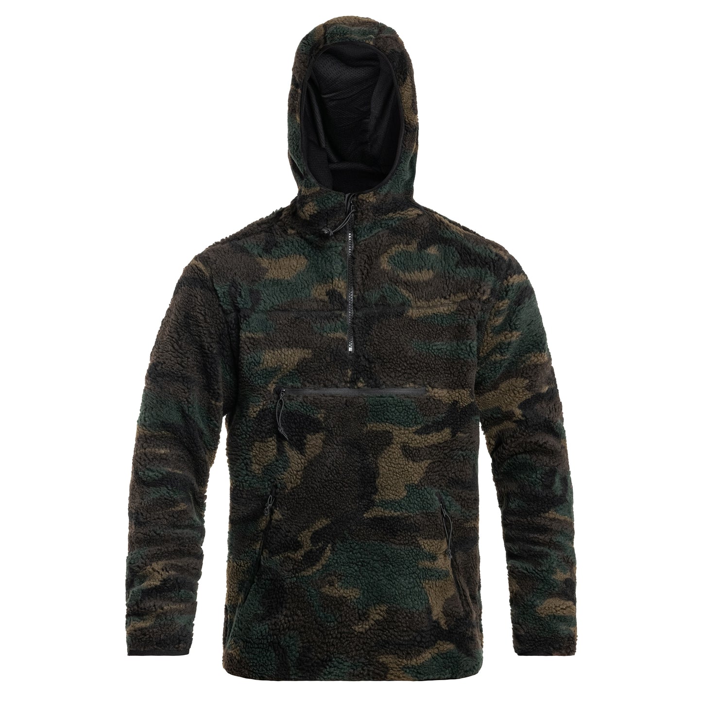 Polar Brandit Teddyfleece Worker Pullover - Woodland