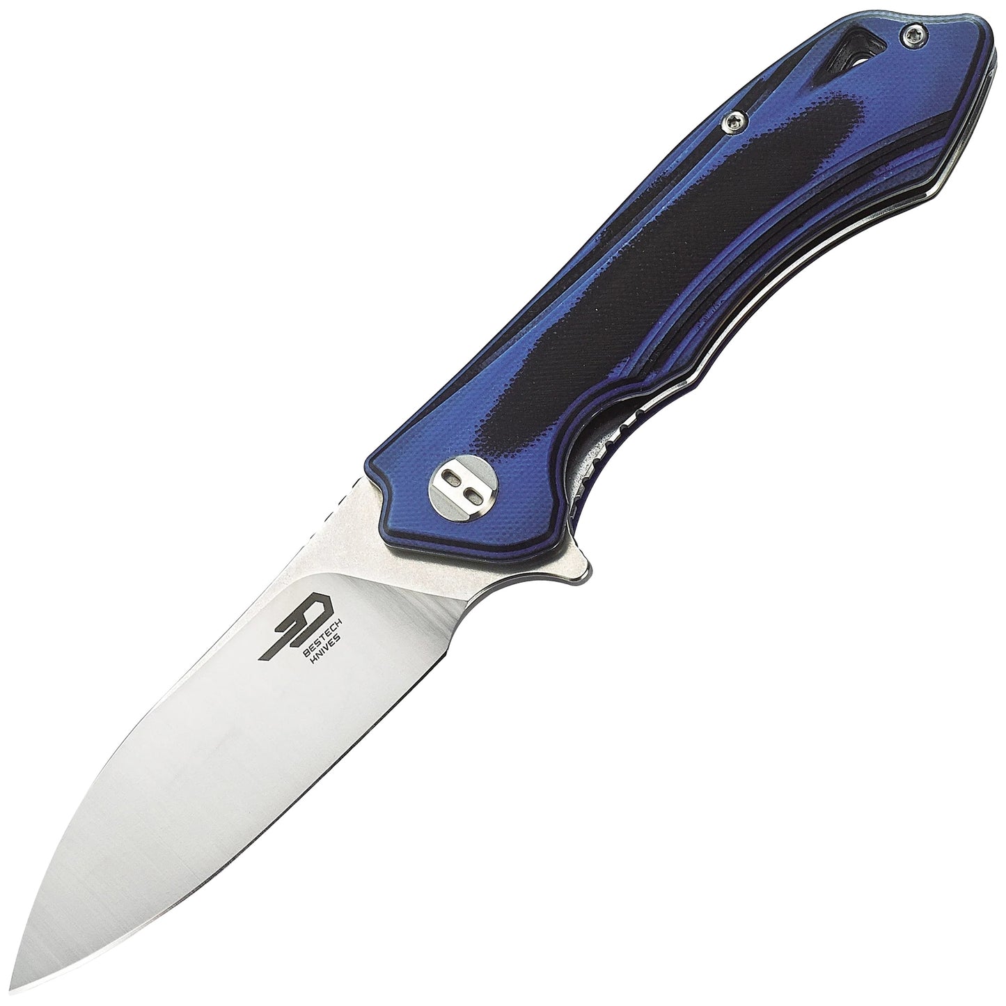Nóż składany Bestech Knives Beluga - Black/Blue