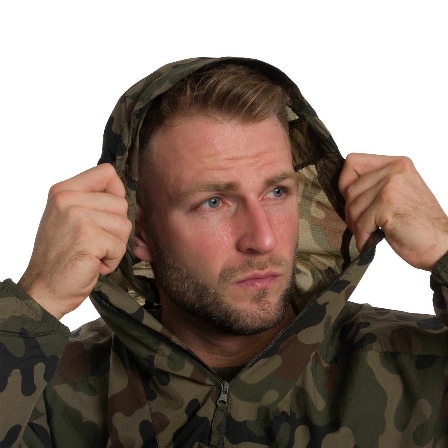 Kurtka Helikon Windrunner Windshirt WindPack - wz.93 Pantera PL Woodland