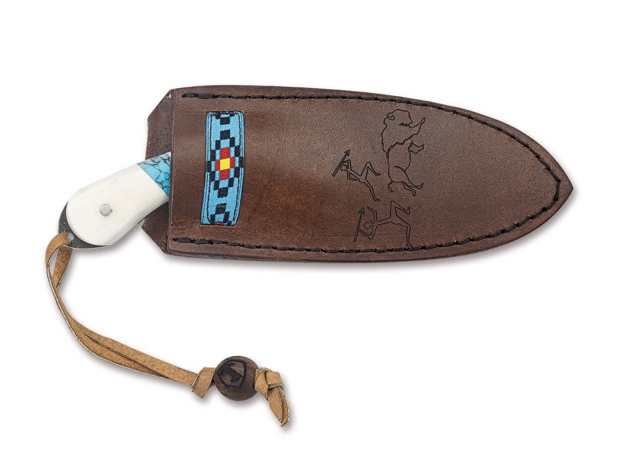 Nóż Condor Blue river skinner - White