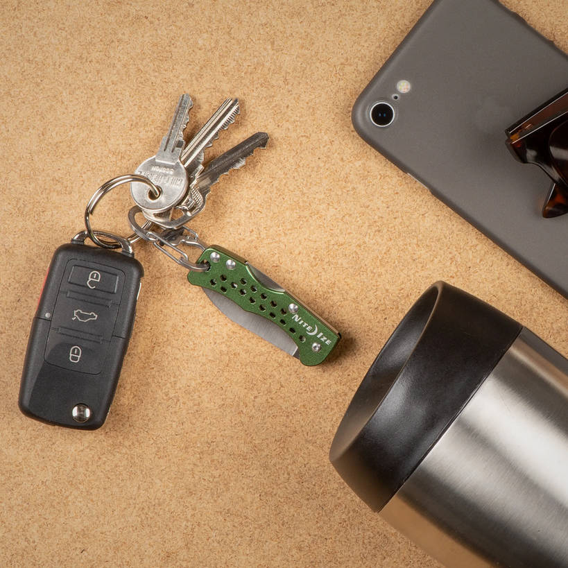 Nóż Nite Ize DoohicKey Key Chain Knife - Olive