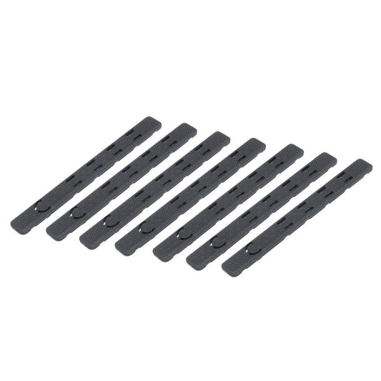 Osłony łoża KeyMod UTG niskoprofilowe 5,5'' RB-HP25B - 7 szt. - Black