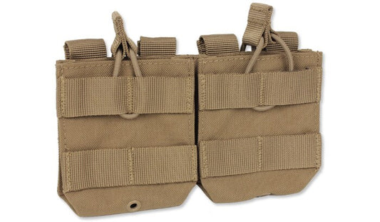 Podwójna ładownica Condor Open Top na magazynki M14/SIG552 - coyote brown