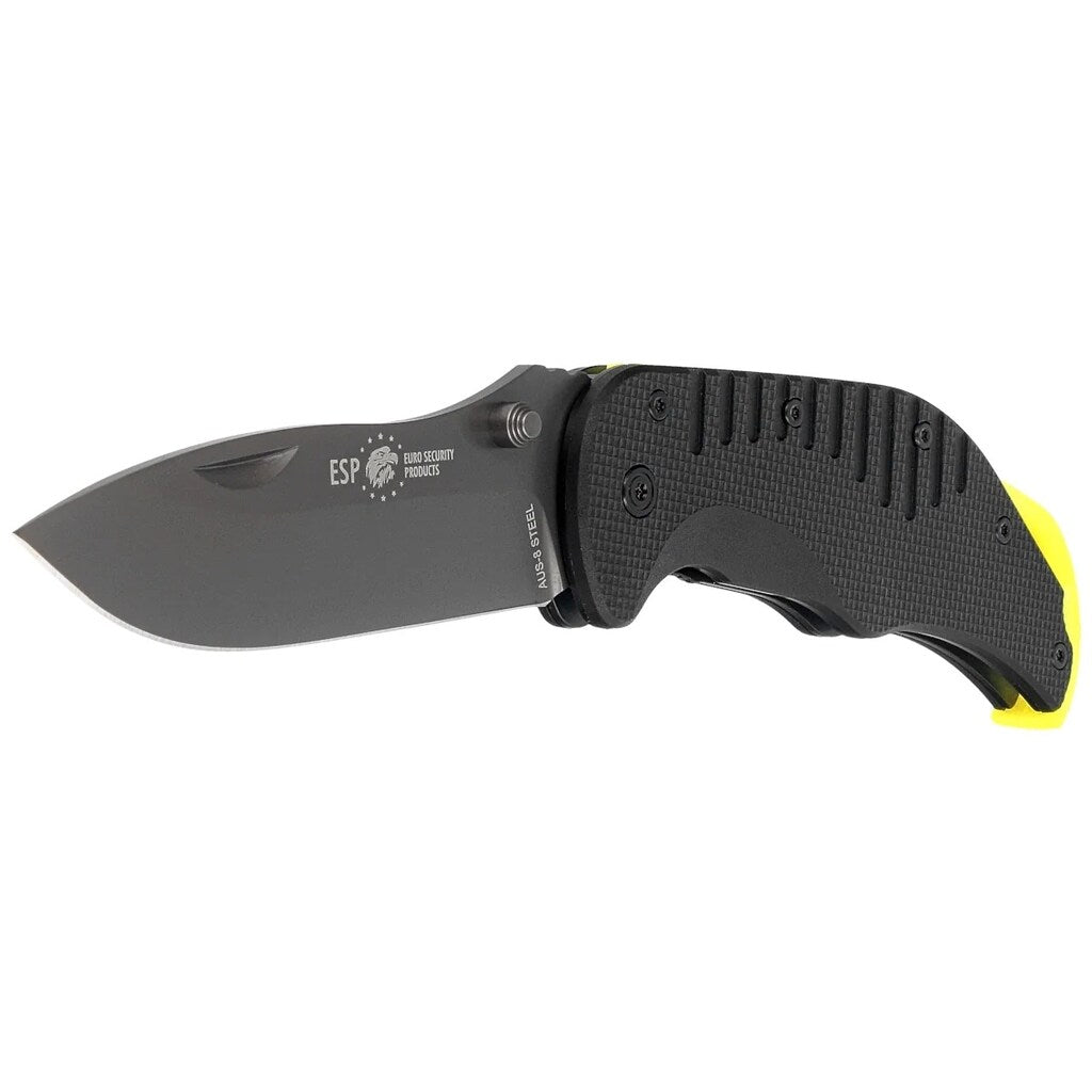 Nóż składany ESP EK-BY-01 - Black/Yellow