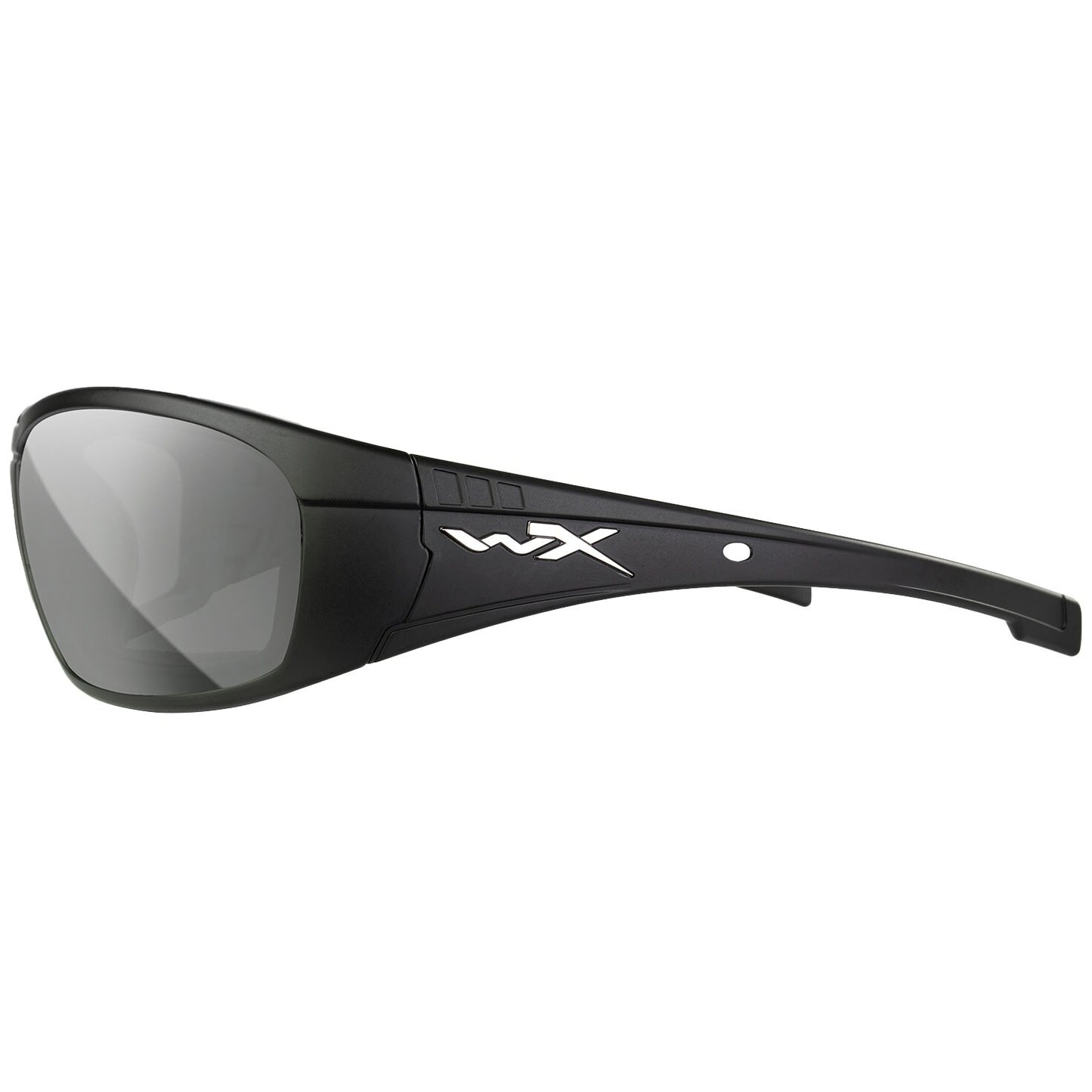 Okulary taktyczne Wiley X Boss - Grey Silver Flash/Matte Black