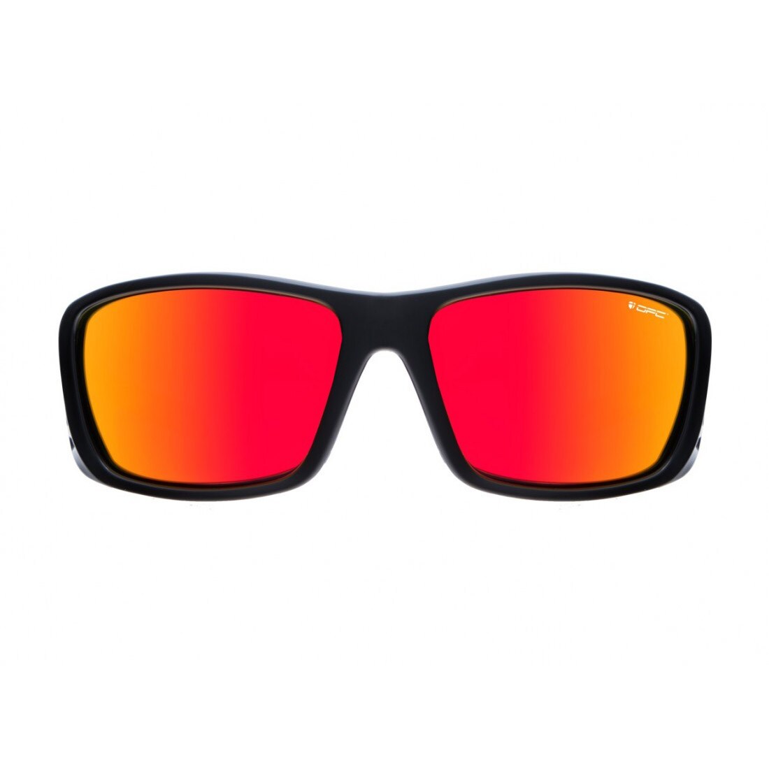 Okulary przeciwsłoneczne OPC Sport Everest Blk Mat Red Smoke Revo z polaryzacją