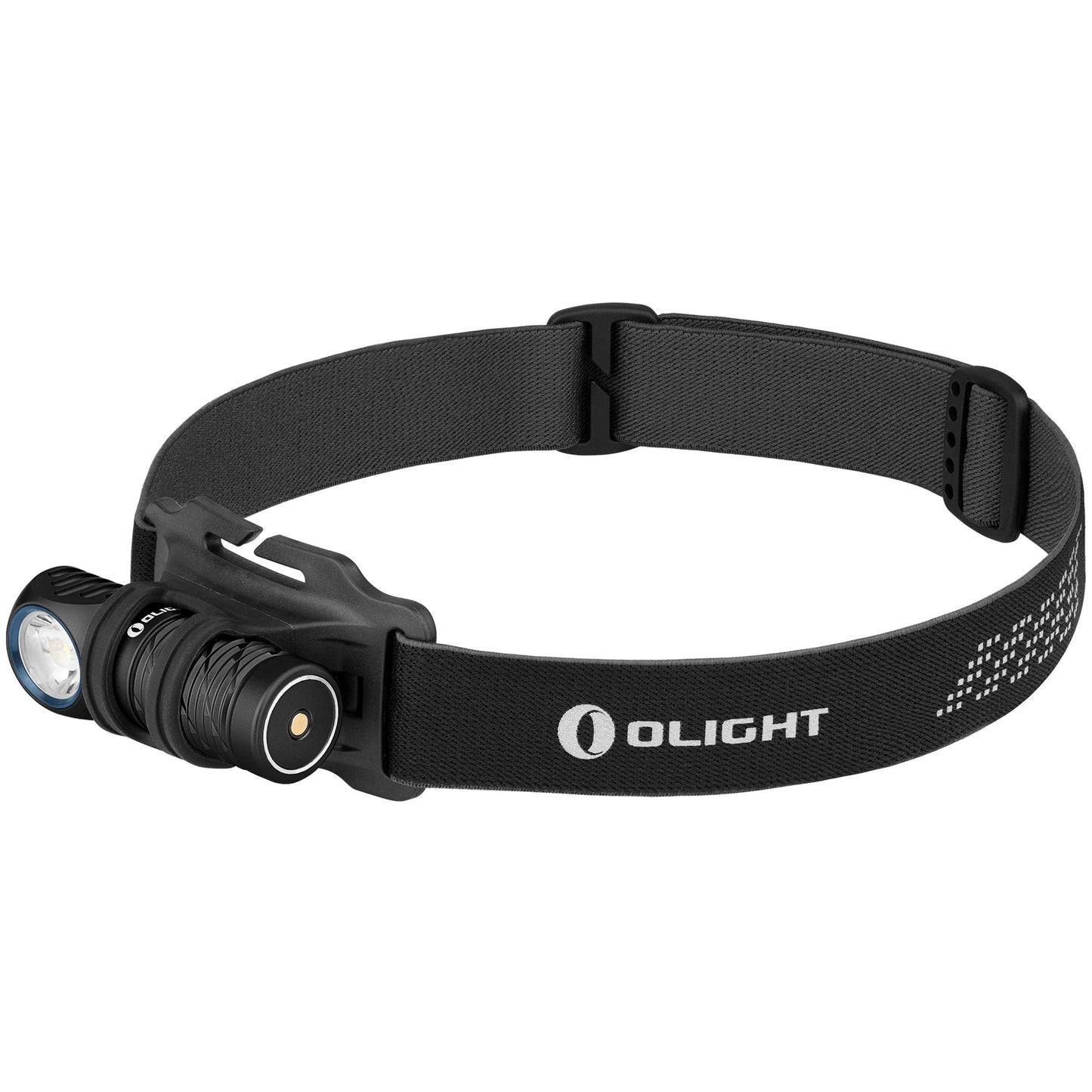 Latarka czołowa i kątowa Olight Perun 2 Mini Cool White Black z opaską - 1100 lumenów