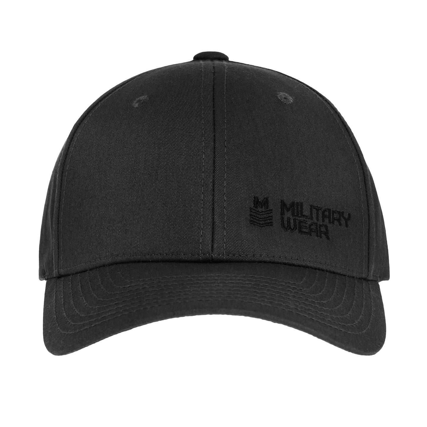 Czapka z daszkiem Military Wear Curved Classic Snapback - Black