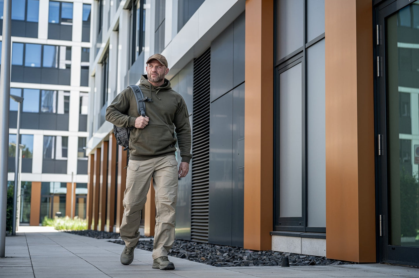 Bluza Helikon Urban Tactical Hoodie Lite Kangaroo - Green